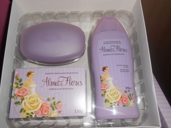 Kit feminino Almas de Flores